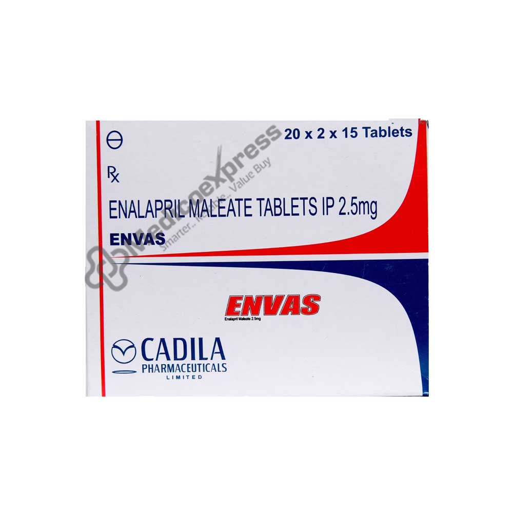 Envas 2.5mg Tablet 15's