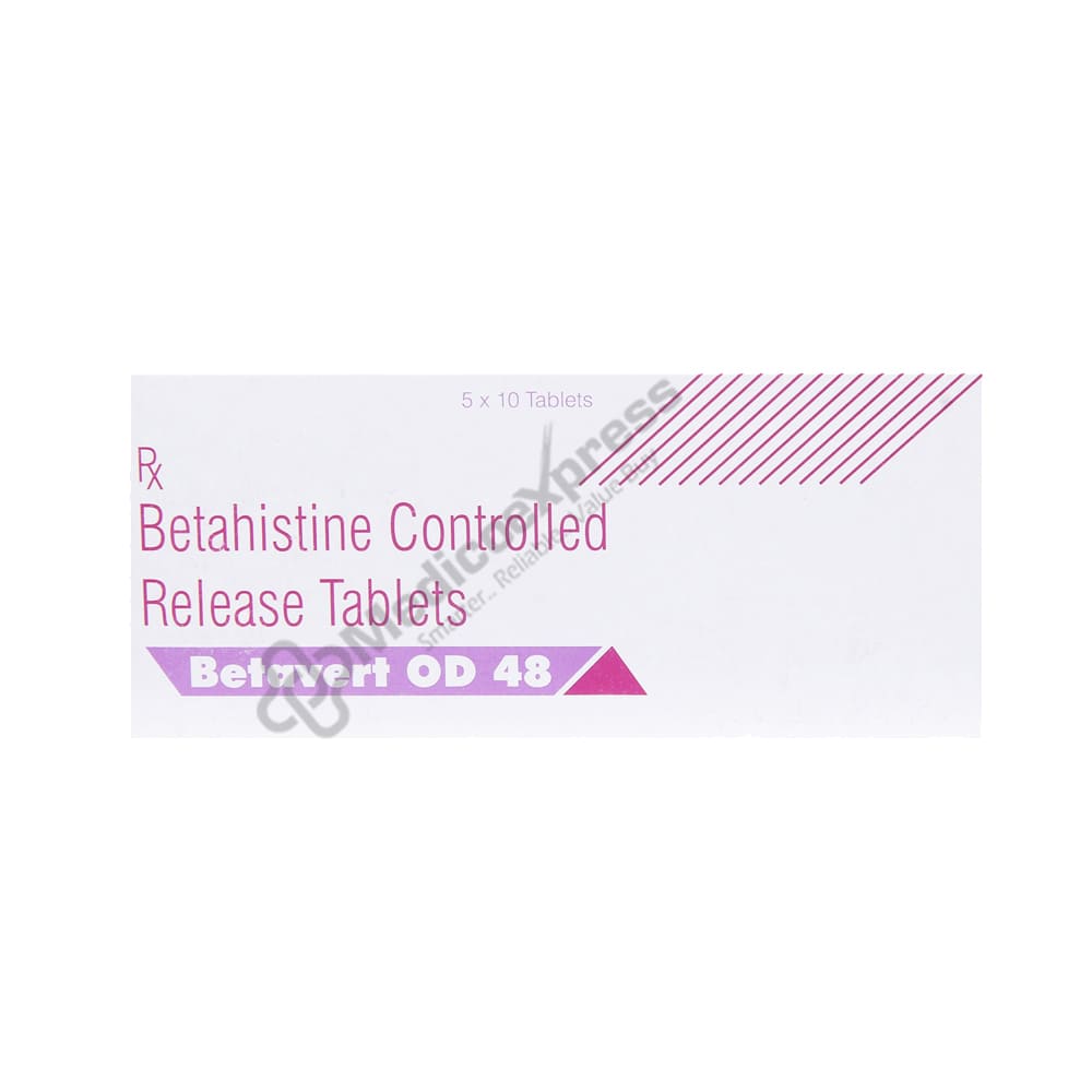 Betavert OD 48 Tablet 10's