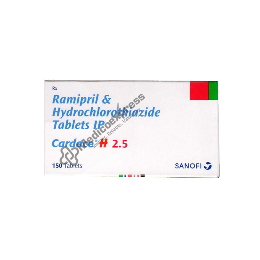 CARDACE H 2.5MG TAB 10S