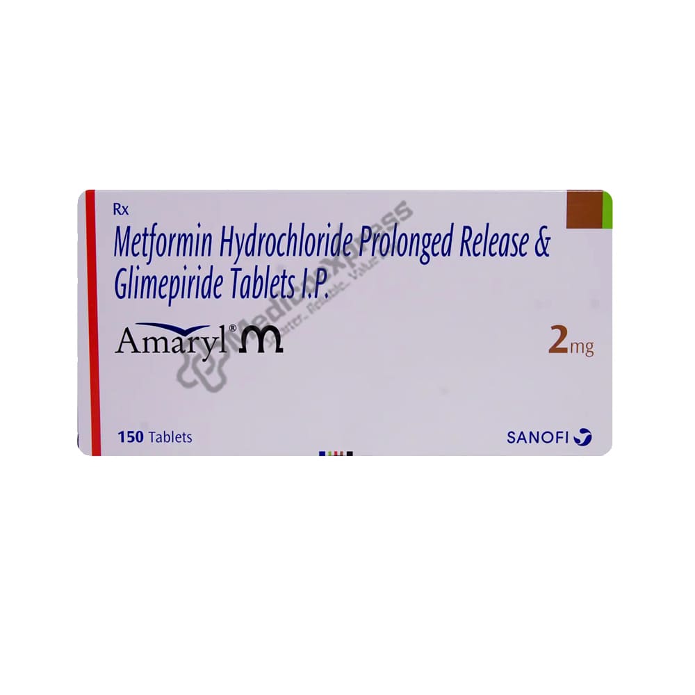 Amaryl M 2mg Tablet 15's