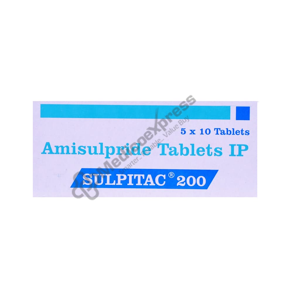 Sulpitac 200mg Tablet 10'S