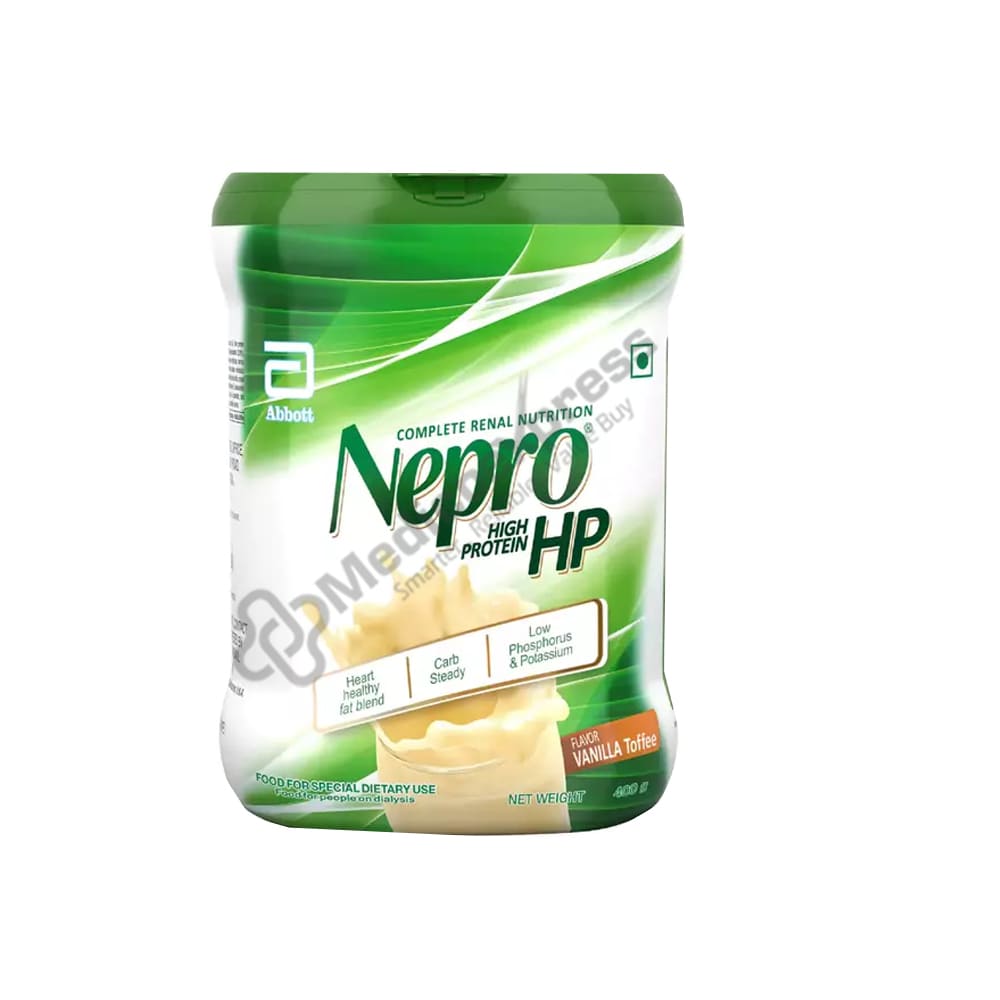 Nepro Hp Vanilla Toffee Flav Pow 400gm