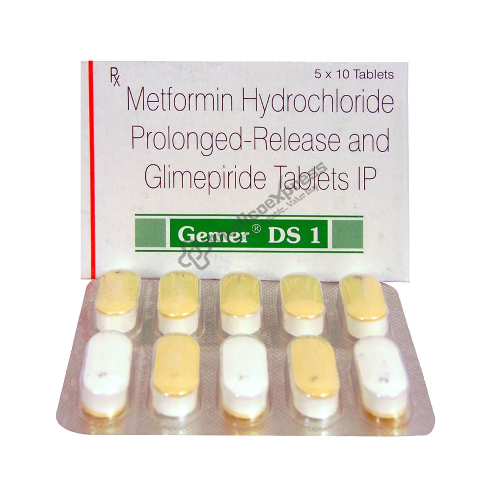 Gemer Ds 1 Tablet 10's