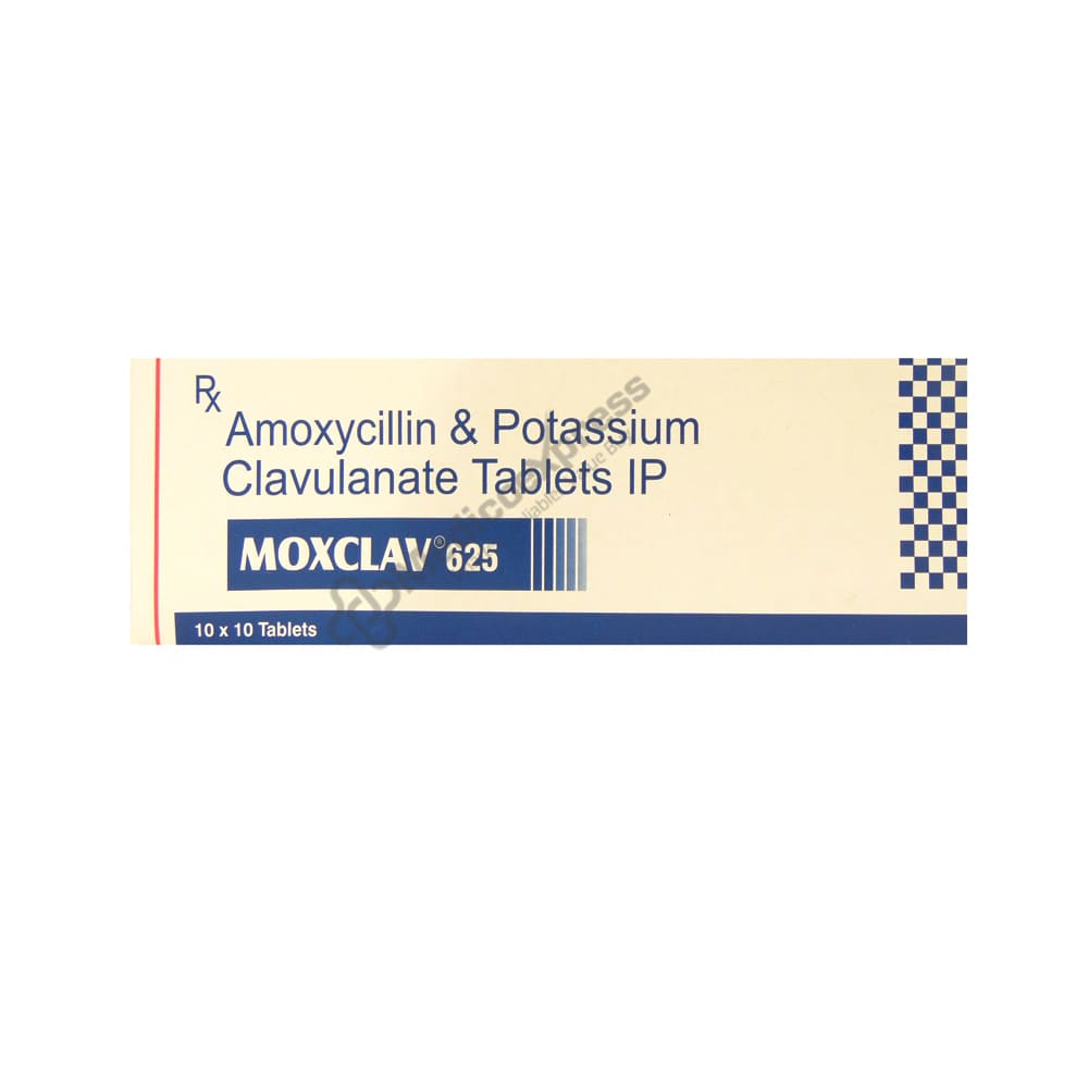 Moxclav 625 Tablet 10's