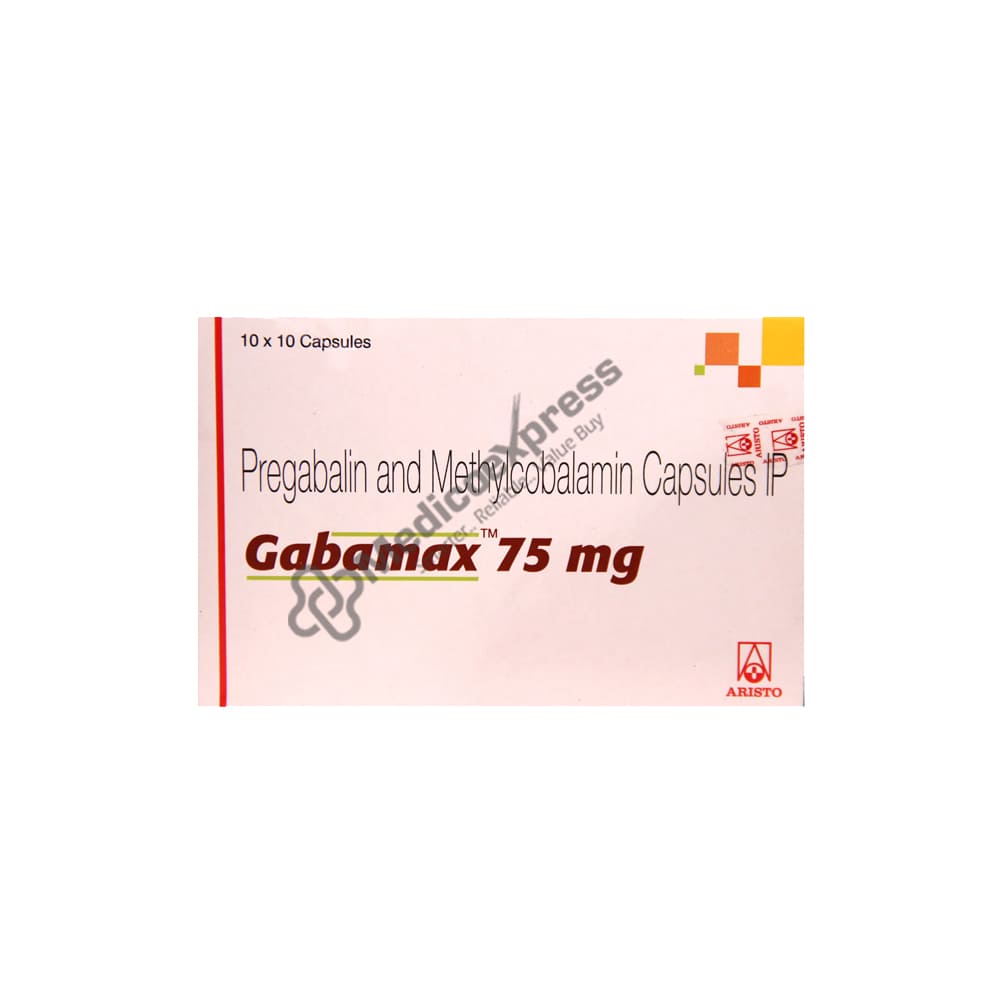 Gabamax 75mg Capsule 10's