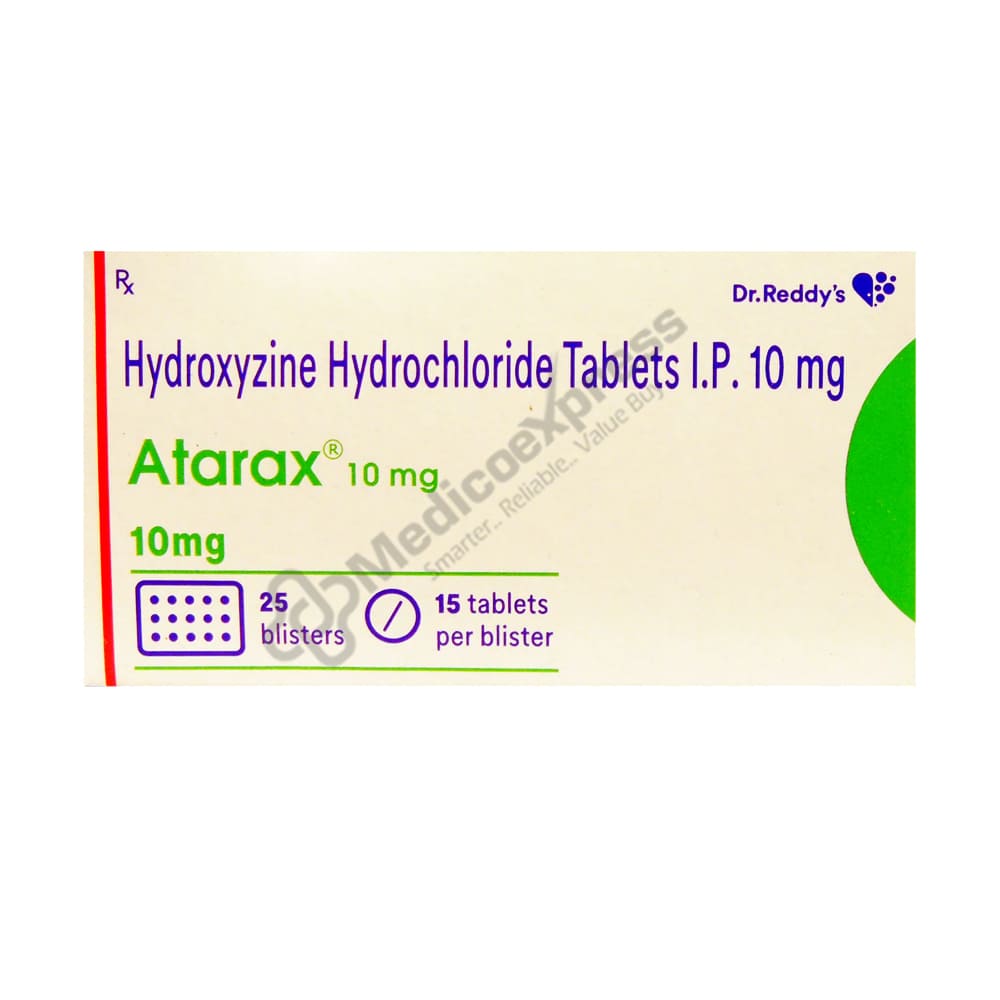 Atarax 10mg Tablet 15's