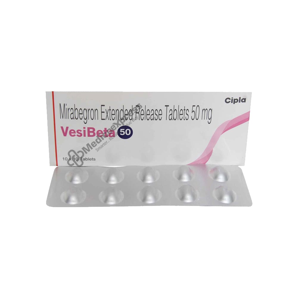 Vesibeta 50mg Tablet 10's