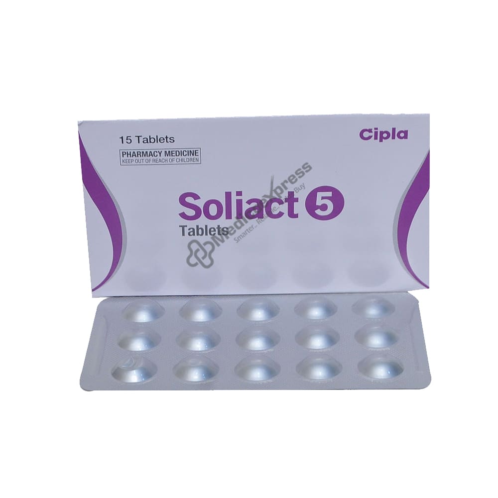 Soliact 5mg Tablet 15's