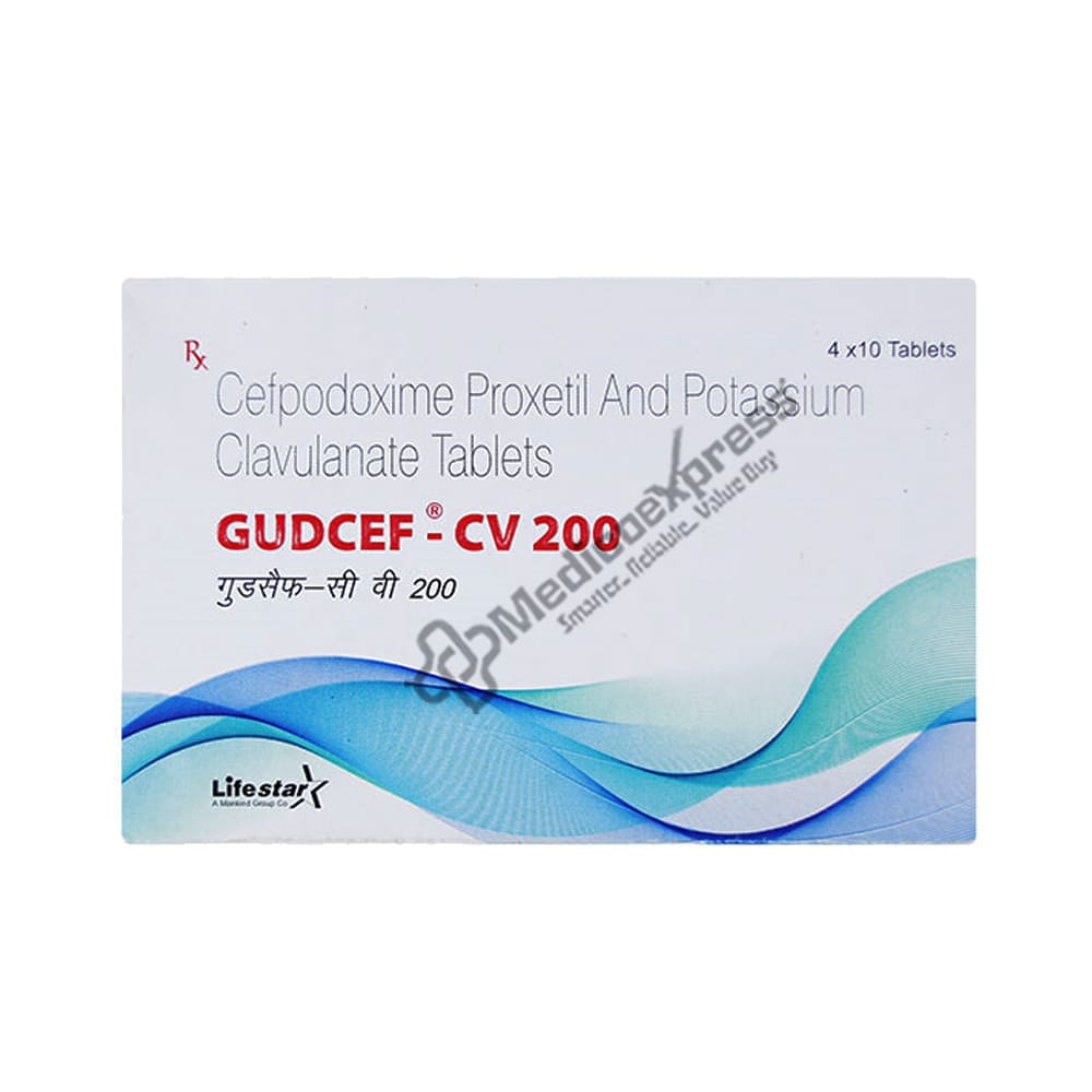 Gudcef Cv 200 Tablet 10's