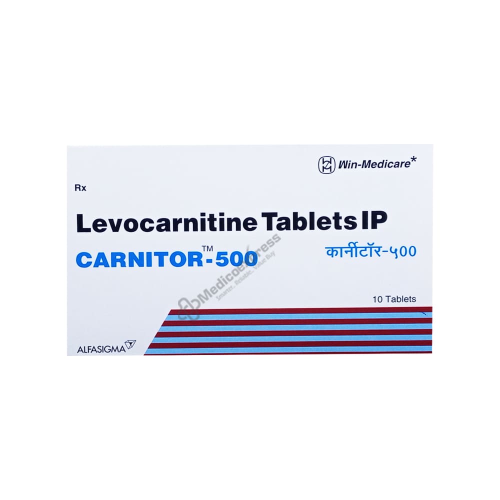 Carnitor-500 Tablet 10's