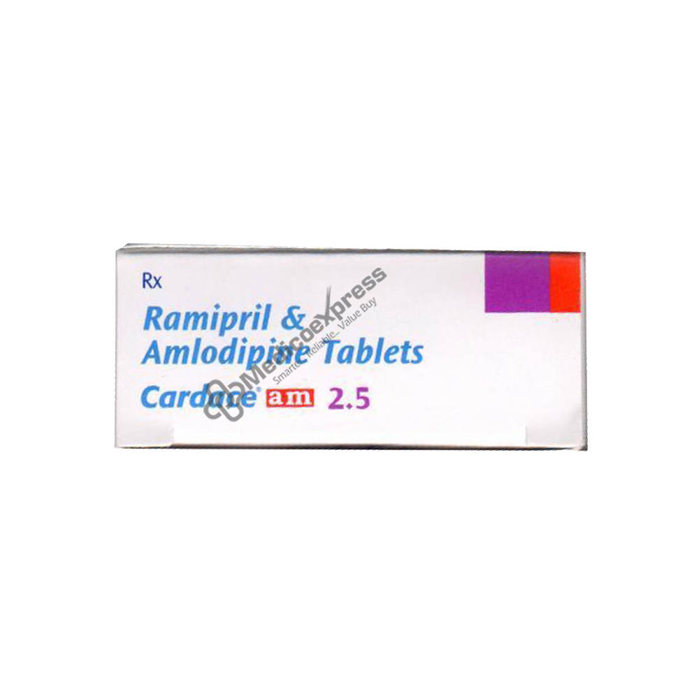 CARDACE AM 2.5/5MG TAB 15S