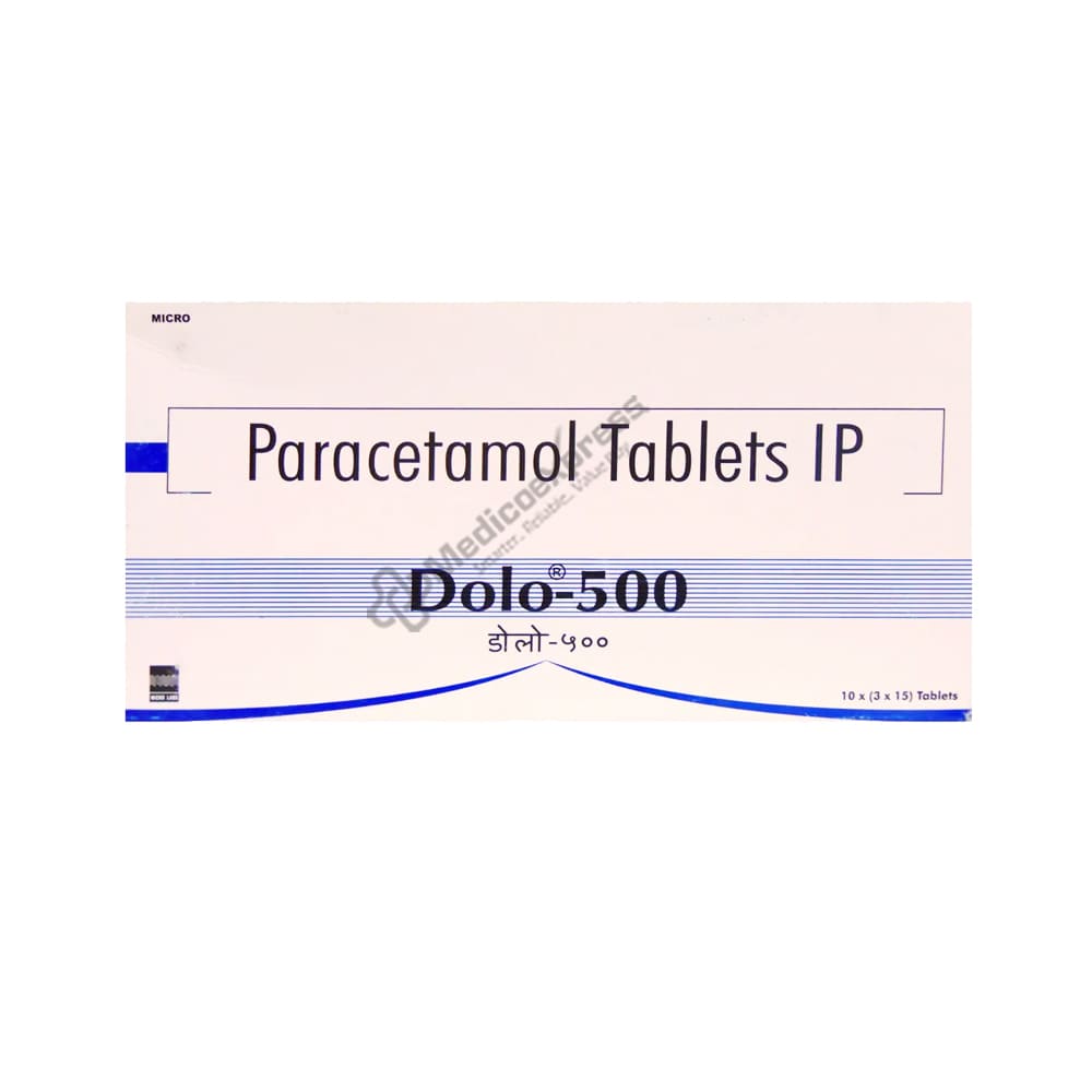 Dolo 500mg Tablet 15's
