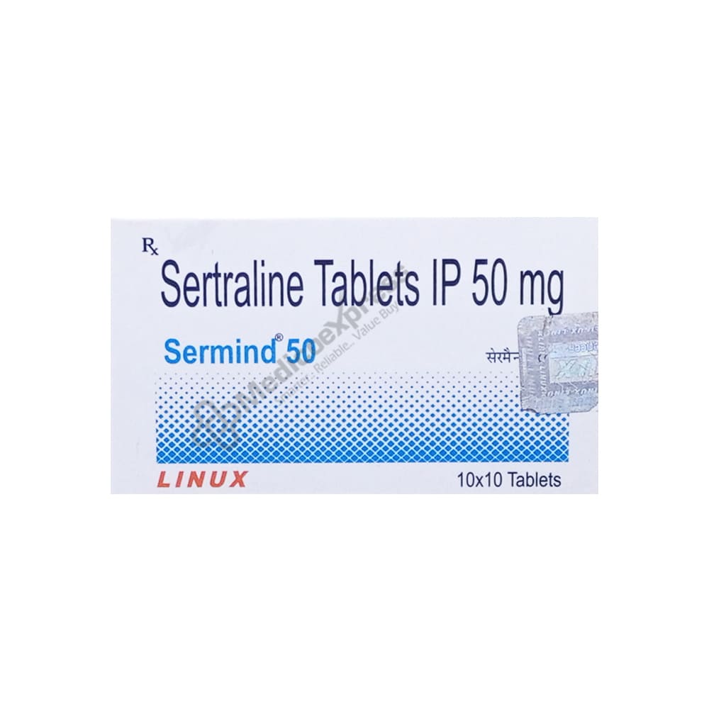 Sermind 50mg Tablet 10's