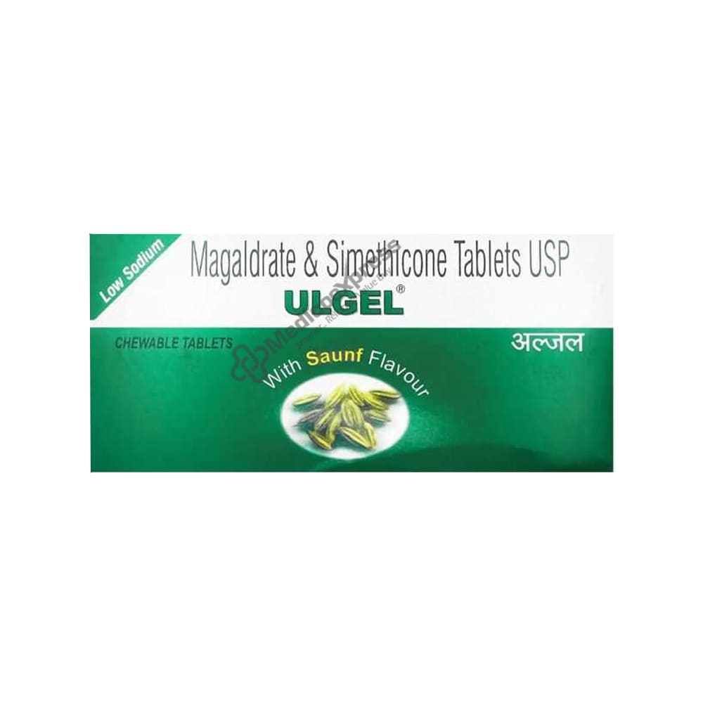 Ulgel Tablet Saunf Flavour 8's