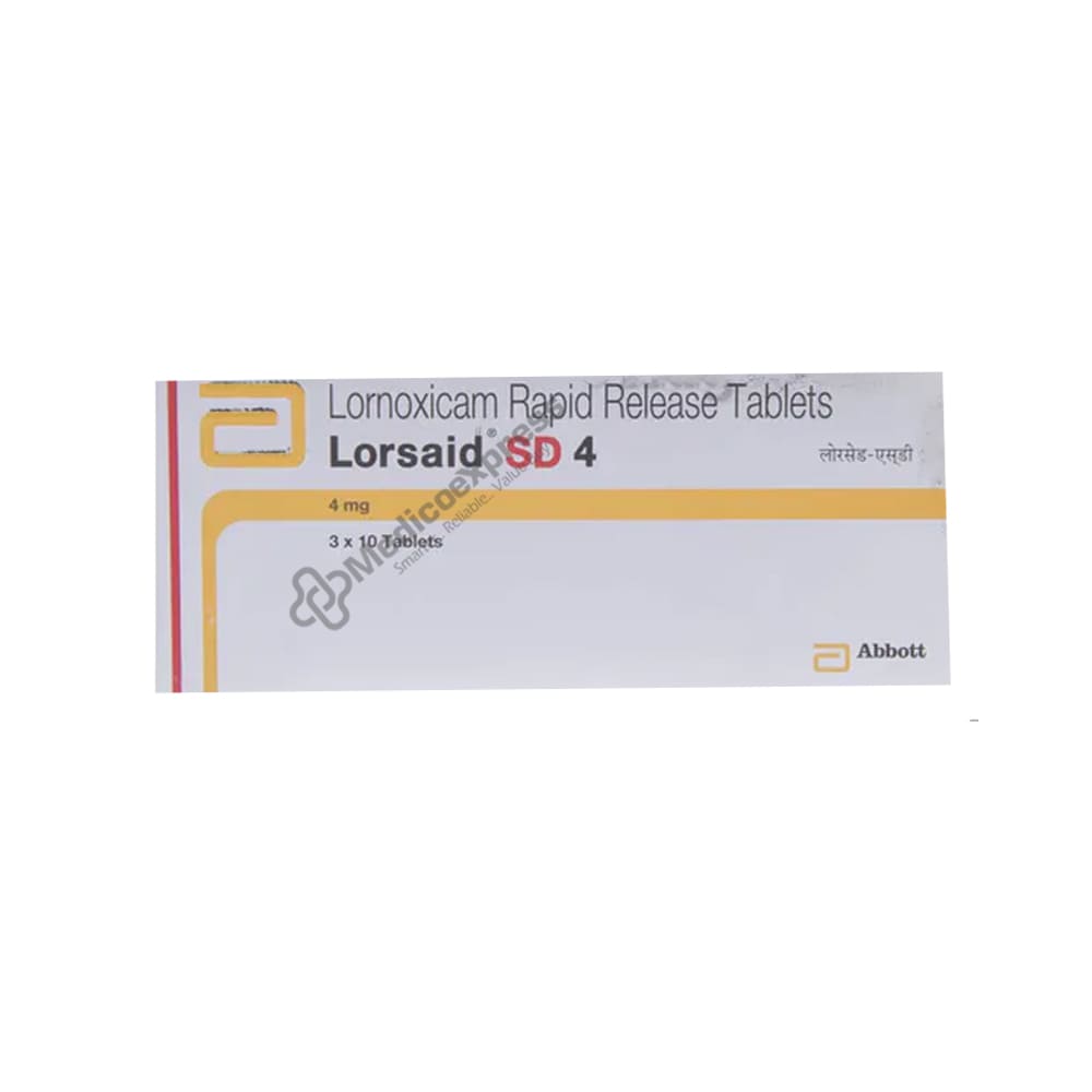 Lorsaid Sd 4mg Tablet 10's