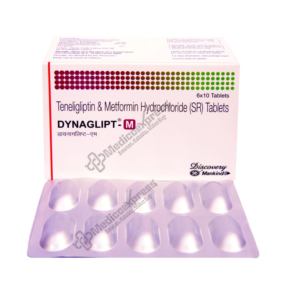 Dynaglipt M Tablet 10's