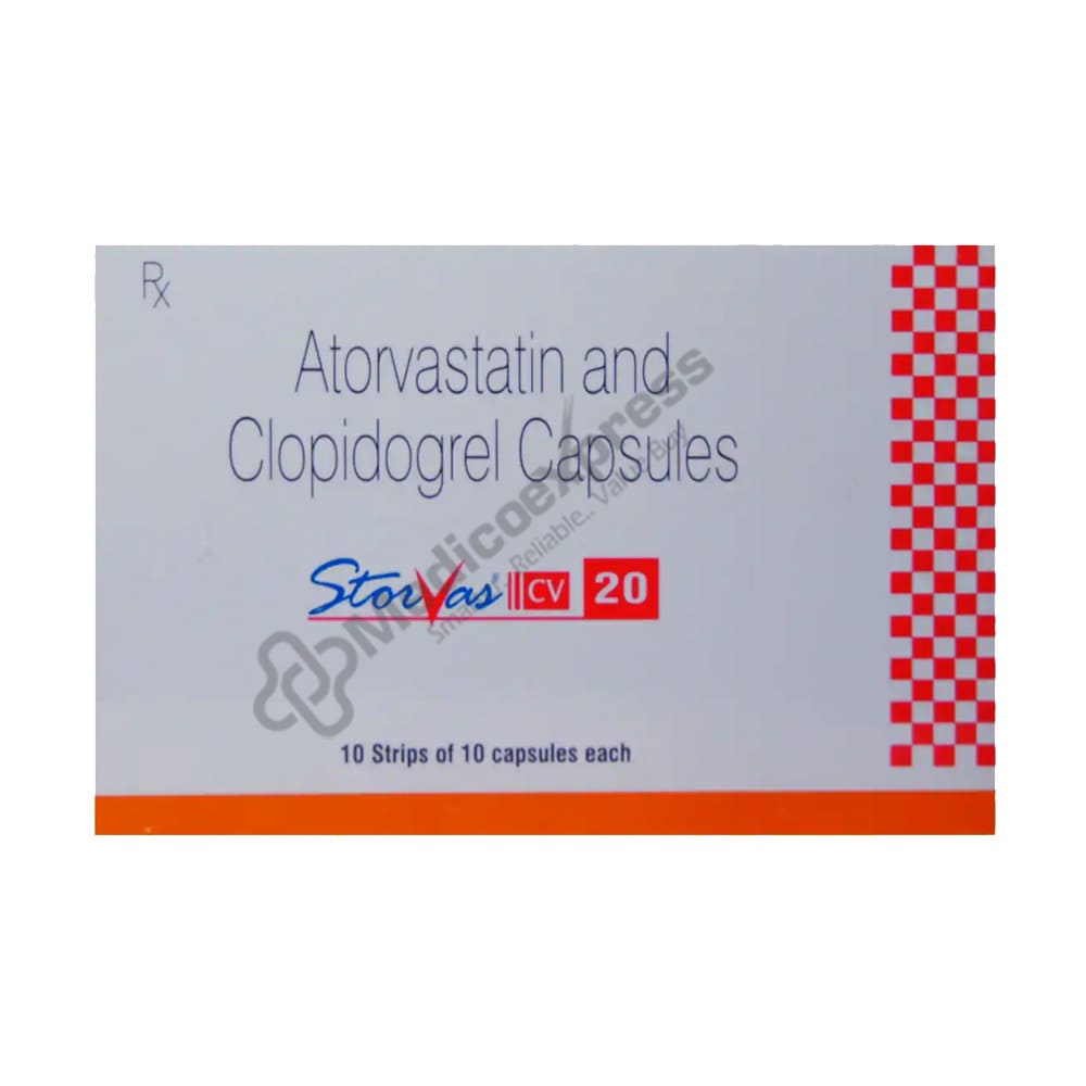 Storvas Cv 20 Capsule 10's