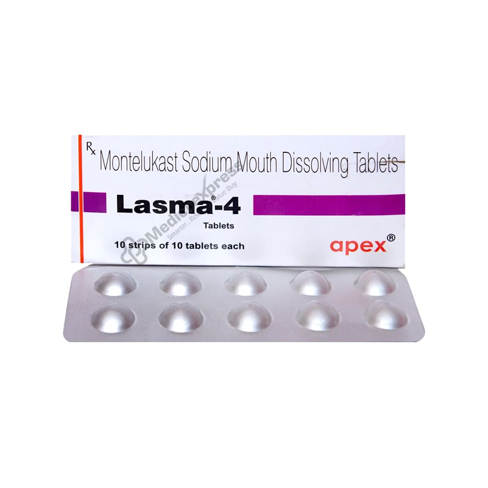 Lasma 4mg Tablet 10's
