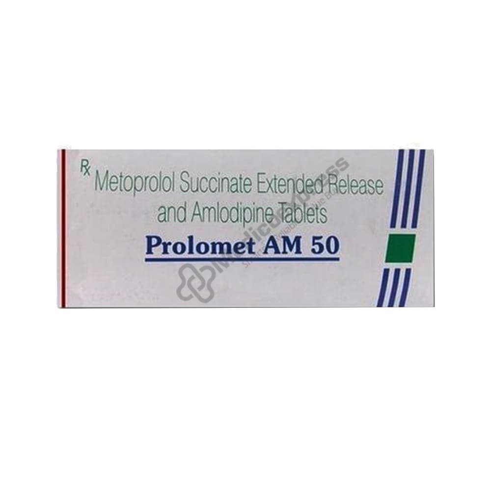 Prolomet AM 50 Tablet 10's