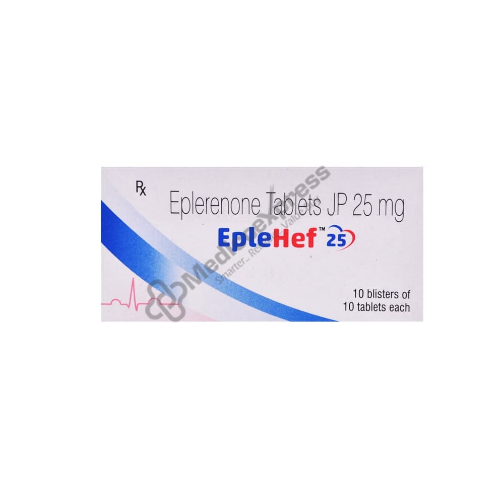 Eplehef 25mg Tablet 10'S