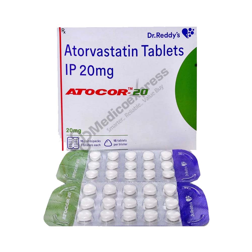Atocor 20mg Tablet 15's