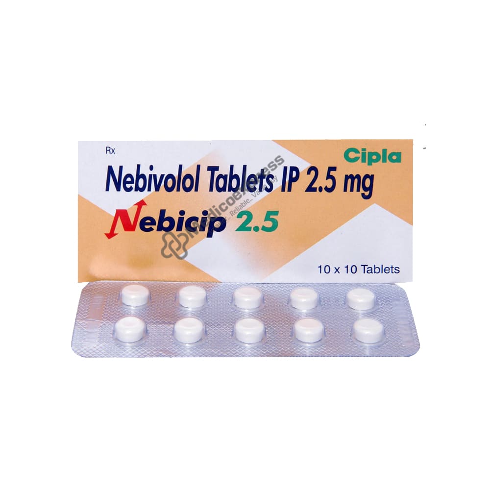 Nebicip 2.5mg Tablet 10's