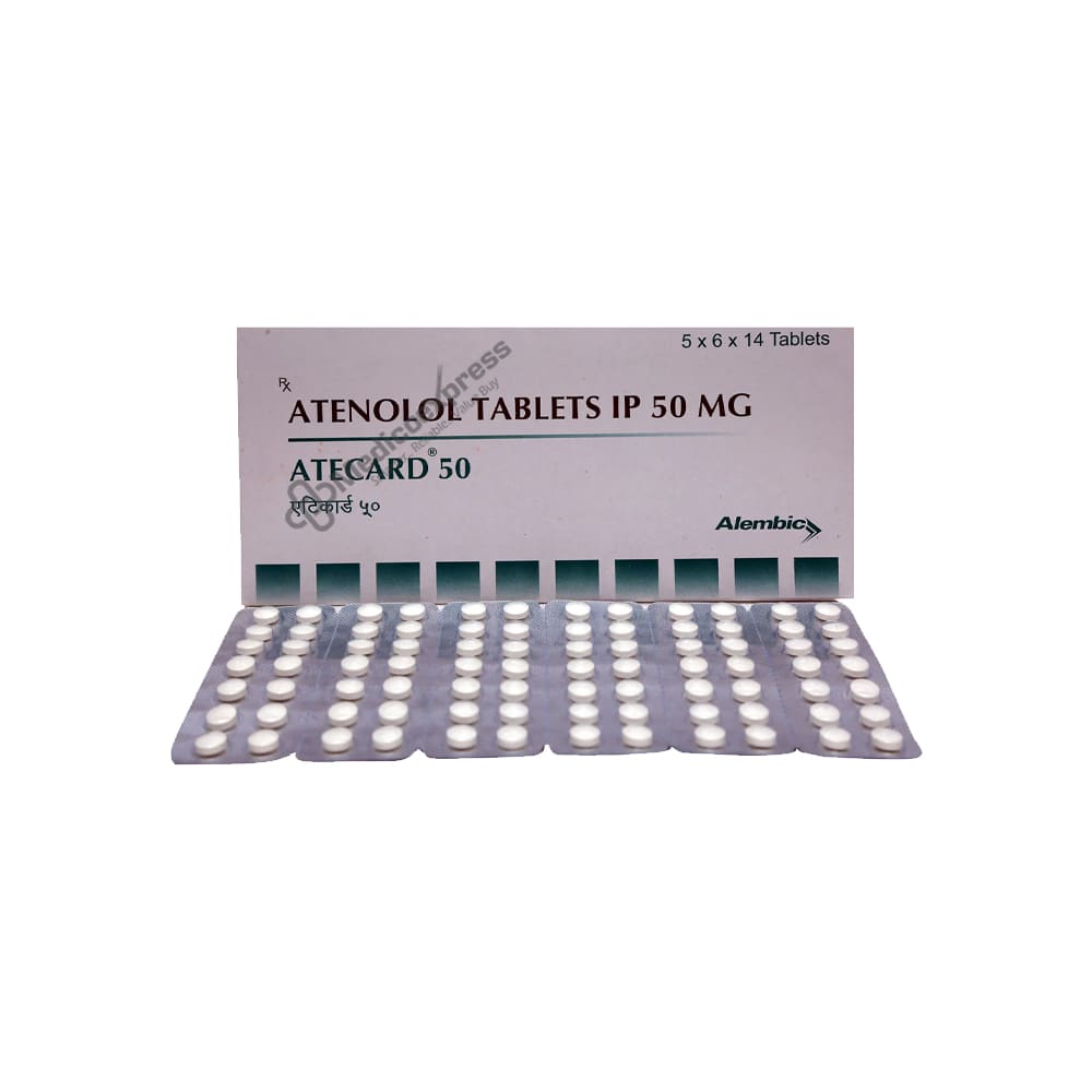 Atecard 50 Tablet 14's