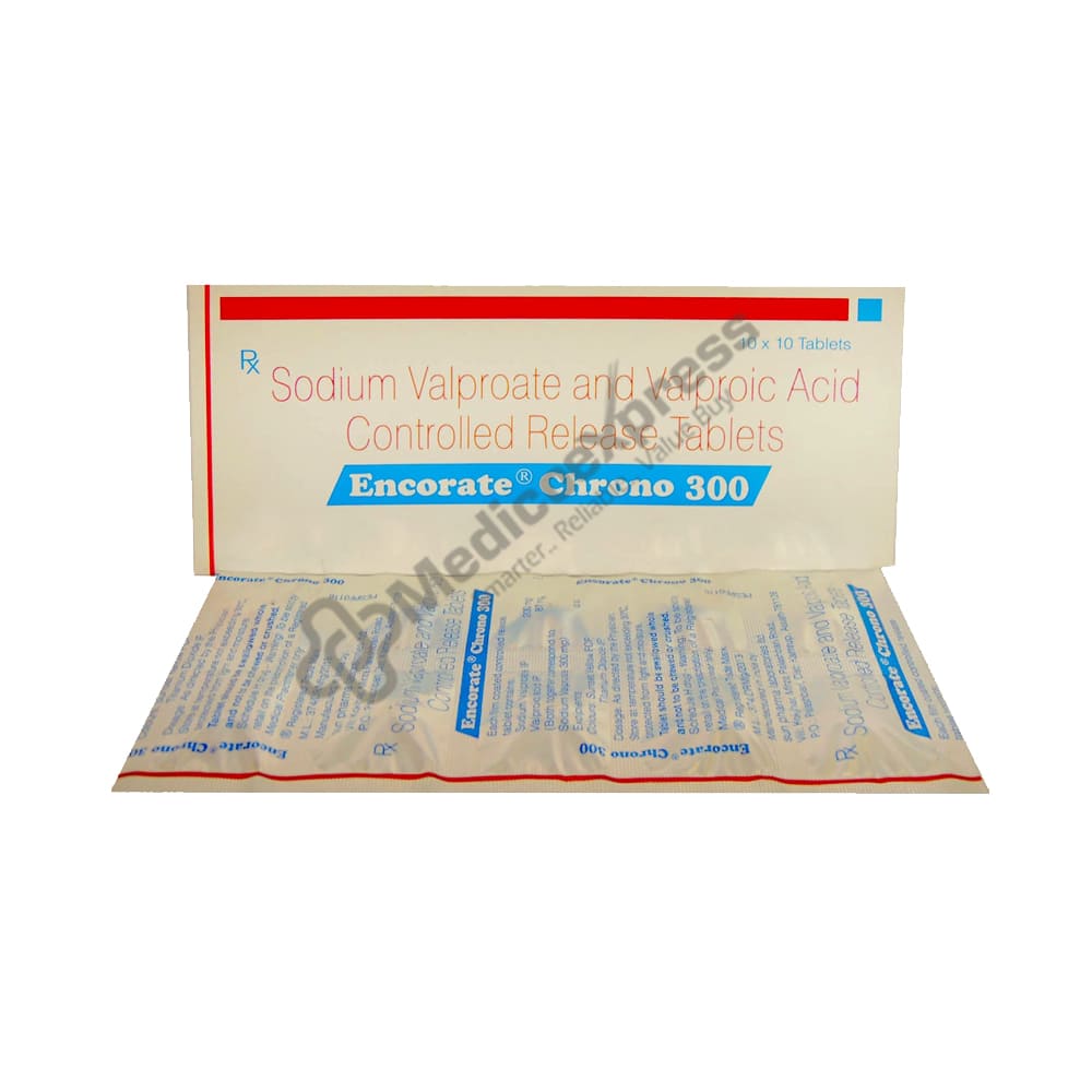 Encorate Chrono 300mg Tablet 10's