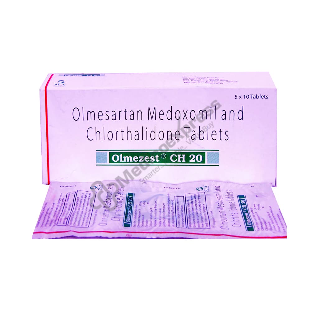 Olmezest CH 20 Tablet 10's