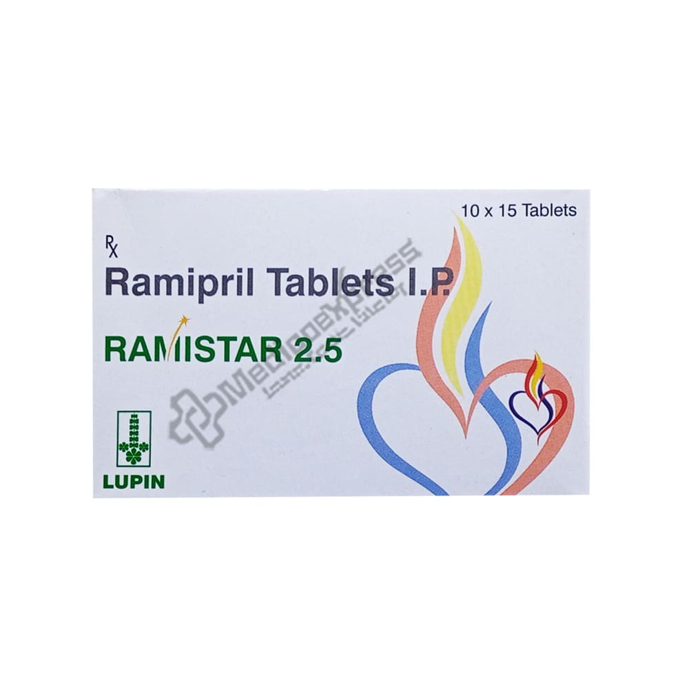 Ramistar 2.5mg Tablets 15's