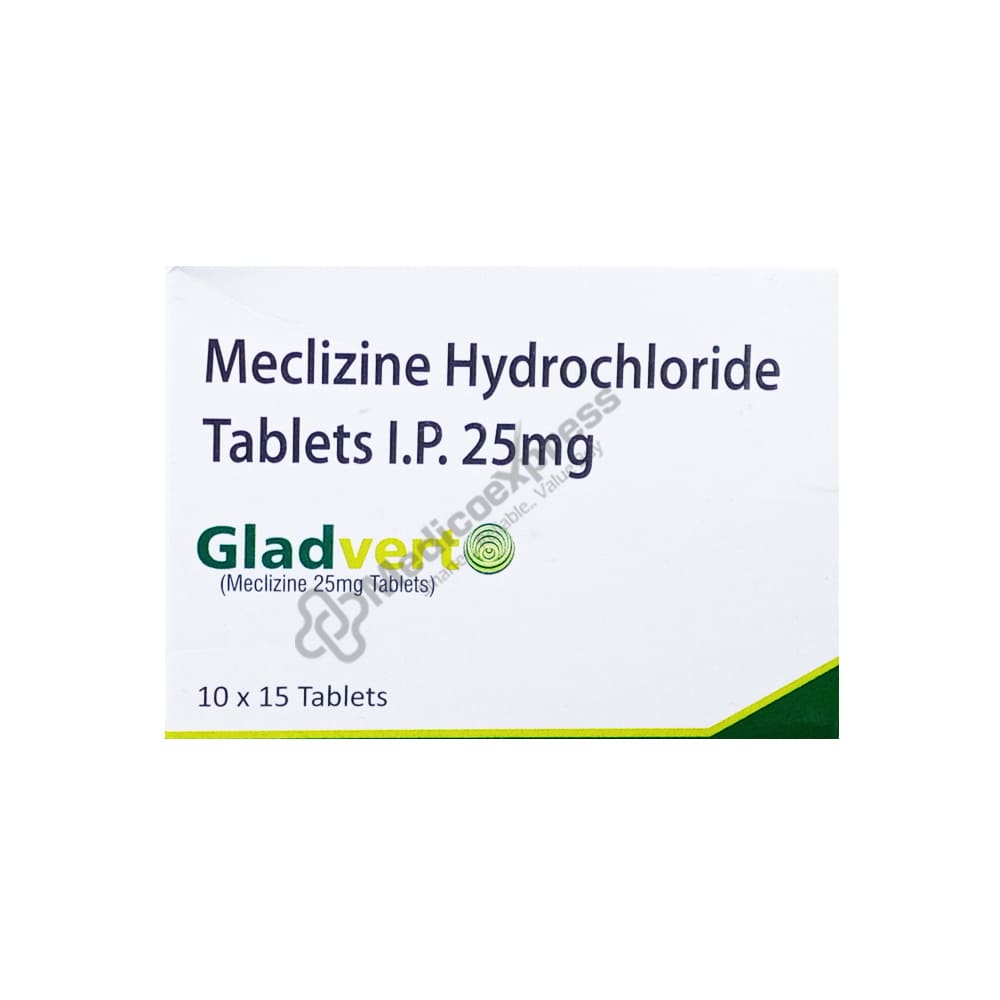 Gladvert 25 Tablet 15's