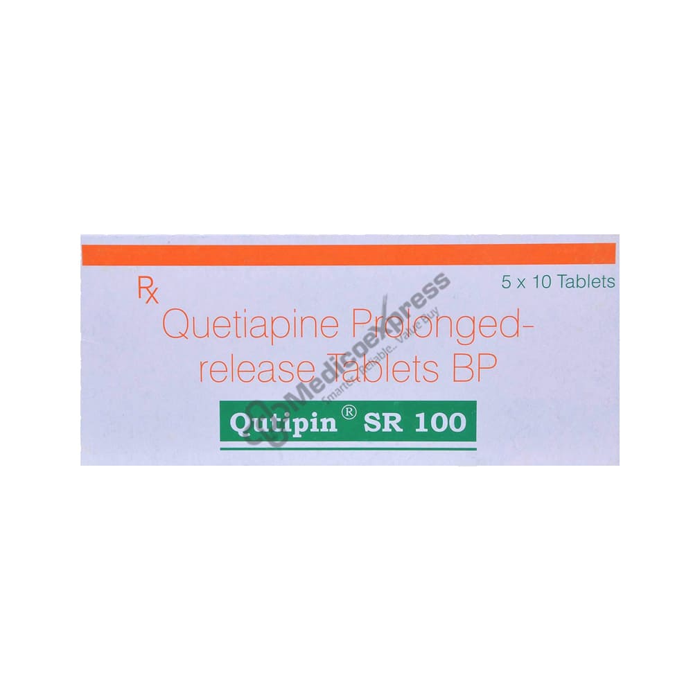 Qutipin SR 100mg Tablet 10'S