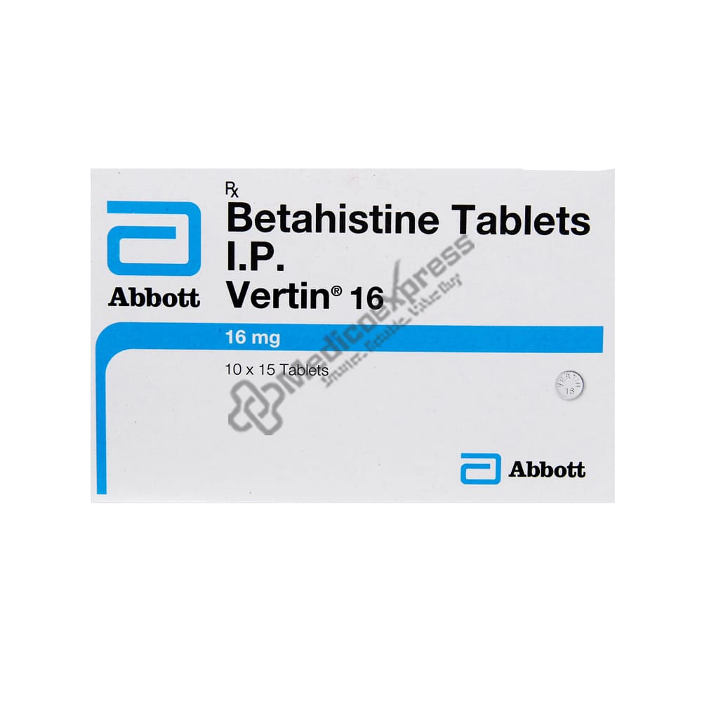 Vertin 16 Tablet 15's