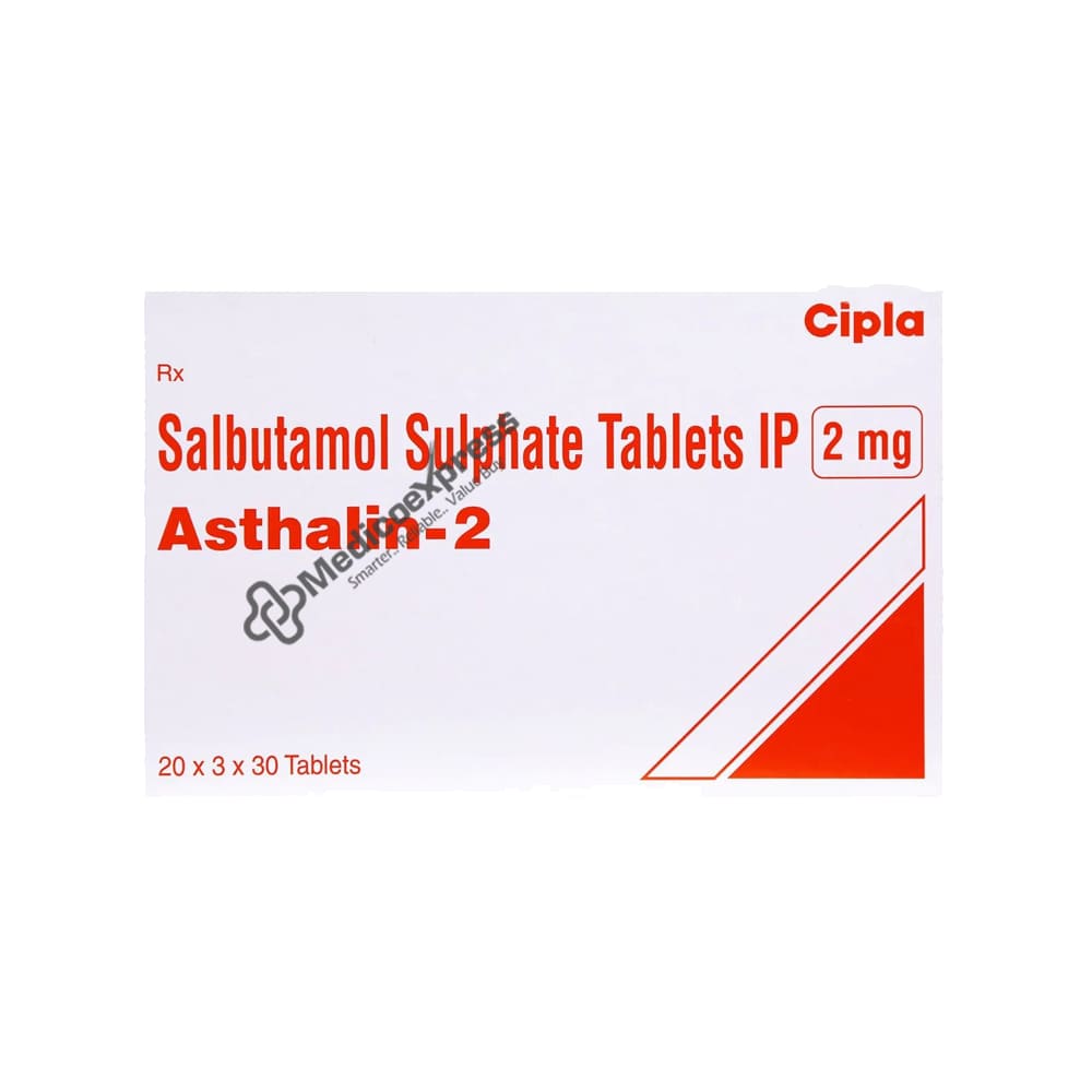 Asthalin 2 Tablet 30's