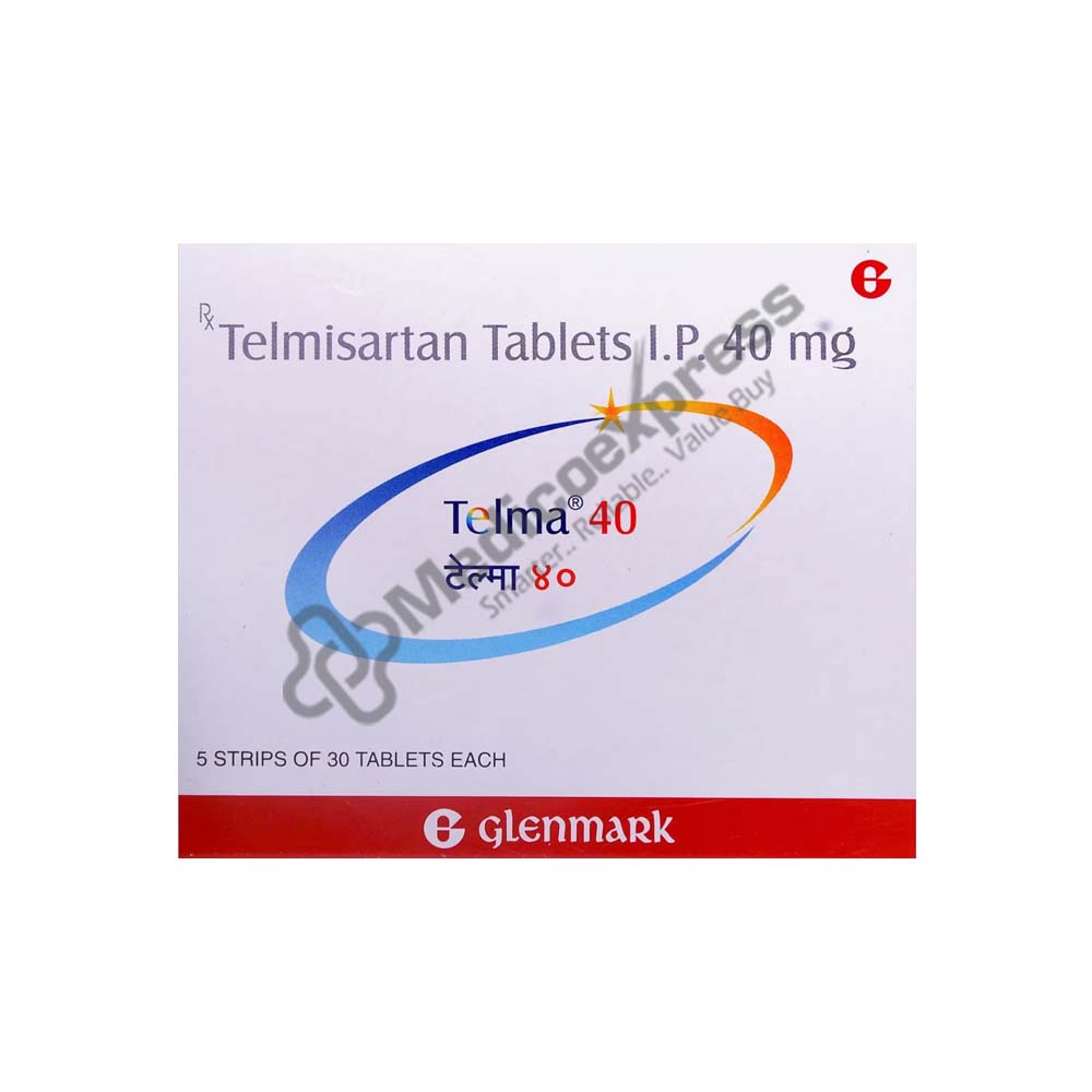 Telma 40mg Tablet 30's
