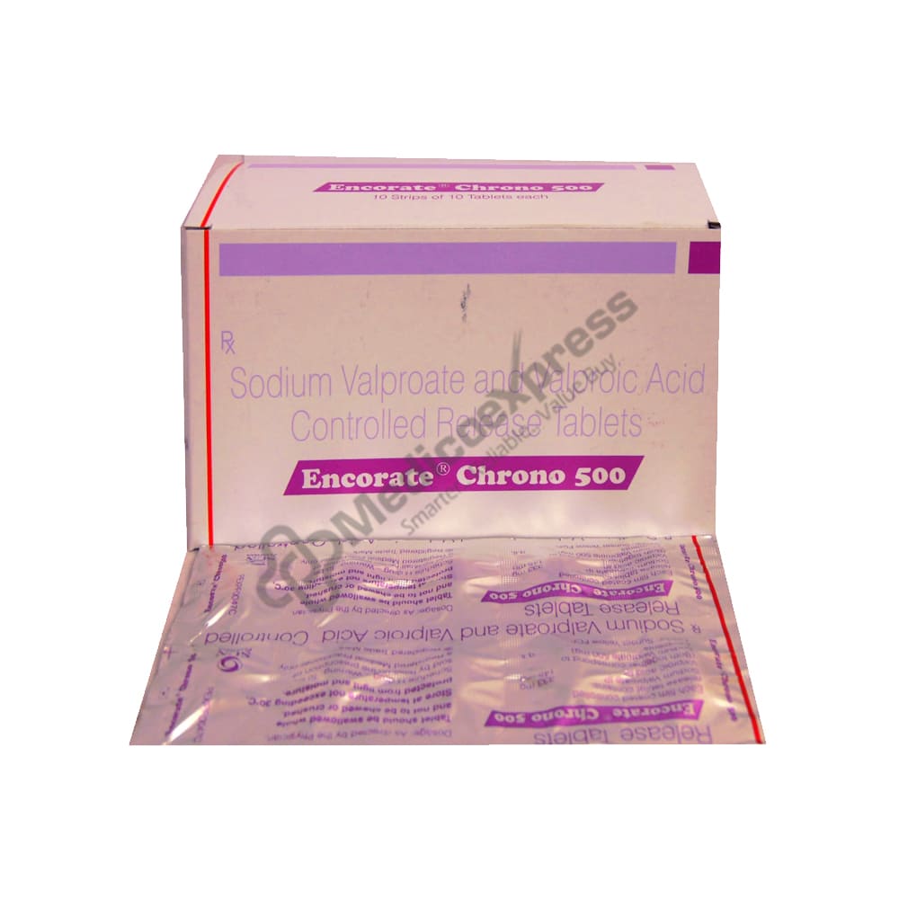 Encorate Chrono 500mg Tablet 10's