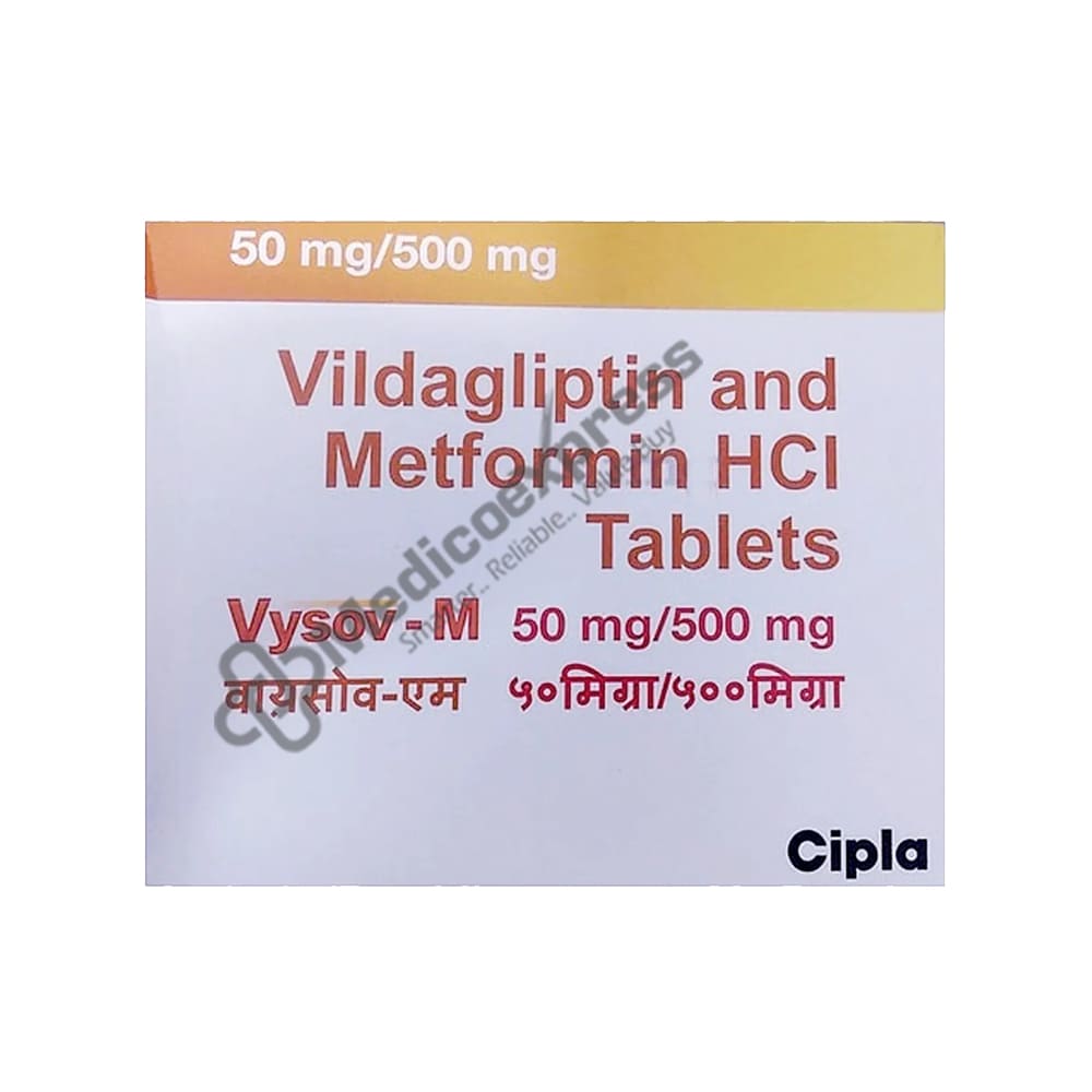 Vysov M 50/500mg Tablet 15's