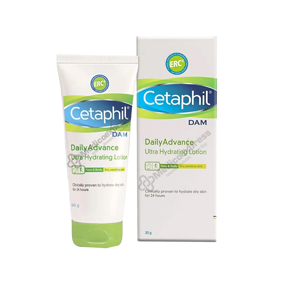 Cetaphil dam daily advance ultra hydrating lotion, 30 gm