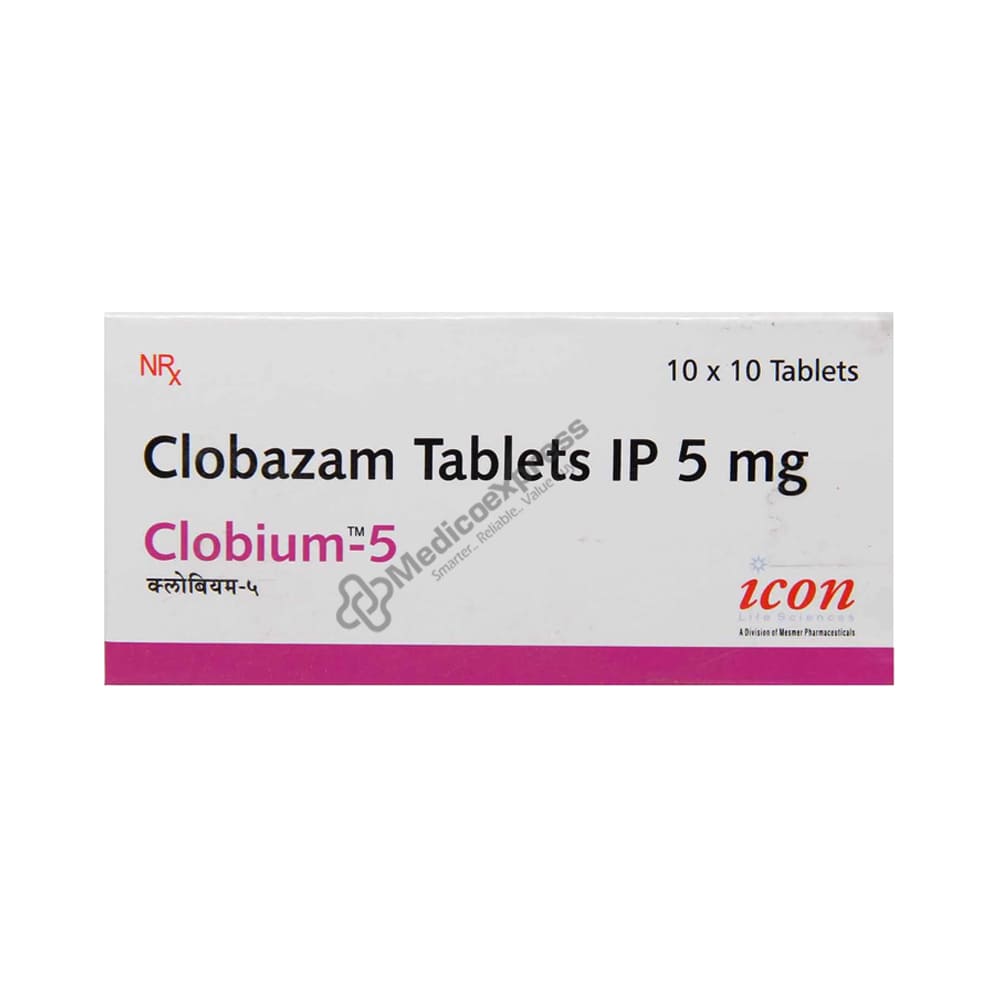 Clobium 5mg Tab  