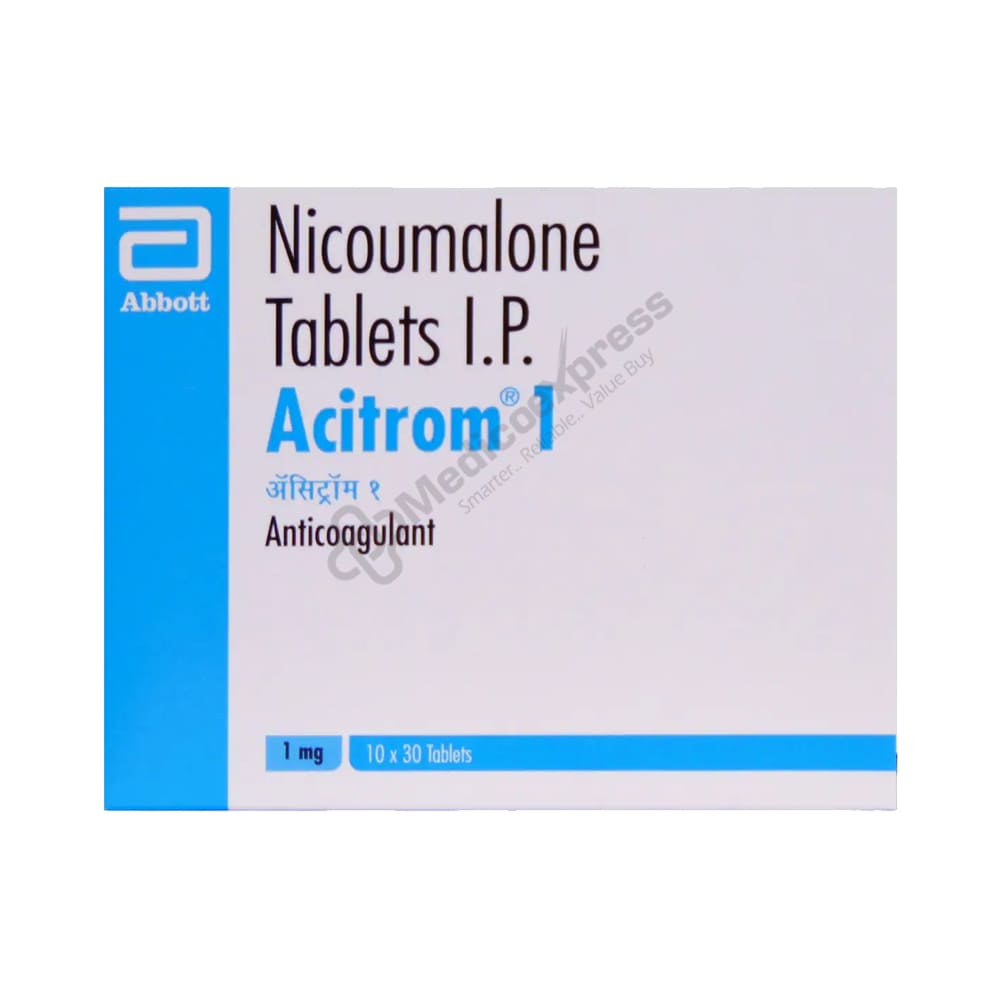Acitrom 1 Tablet 30's