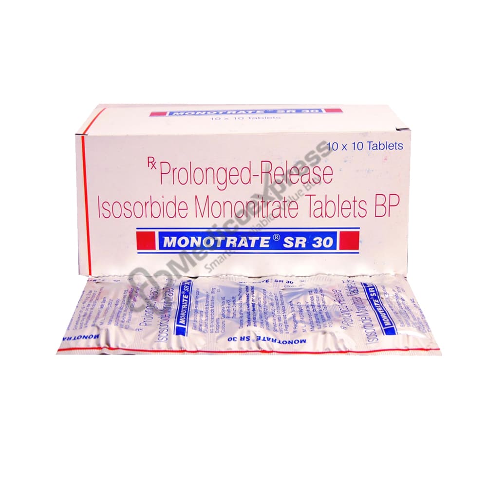 Monotrate SR 30 Tablet 10's