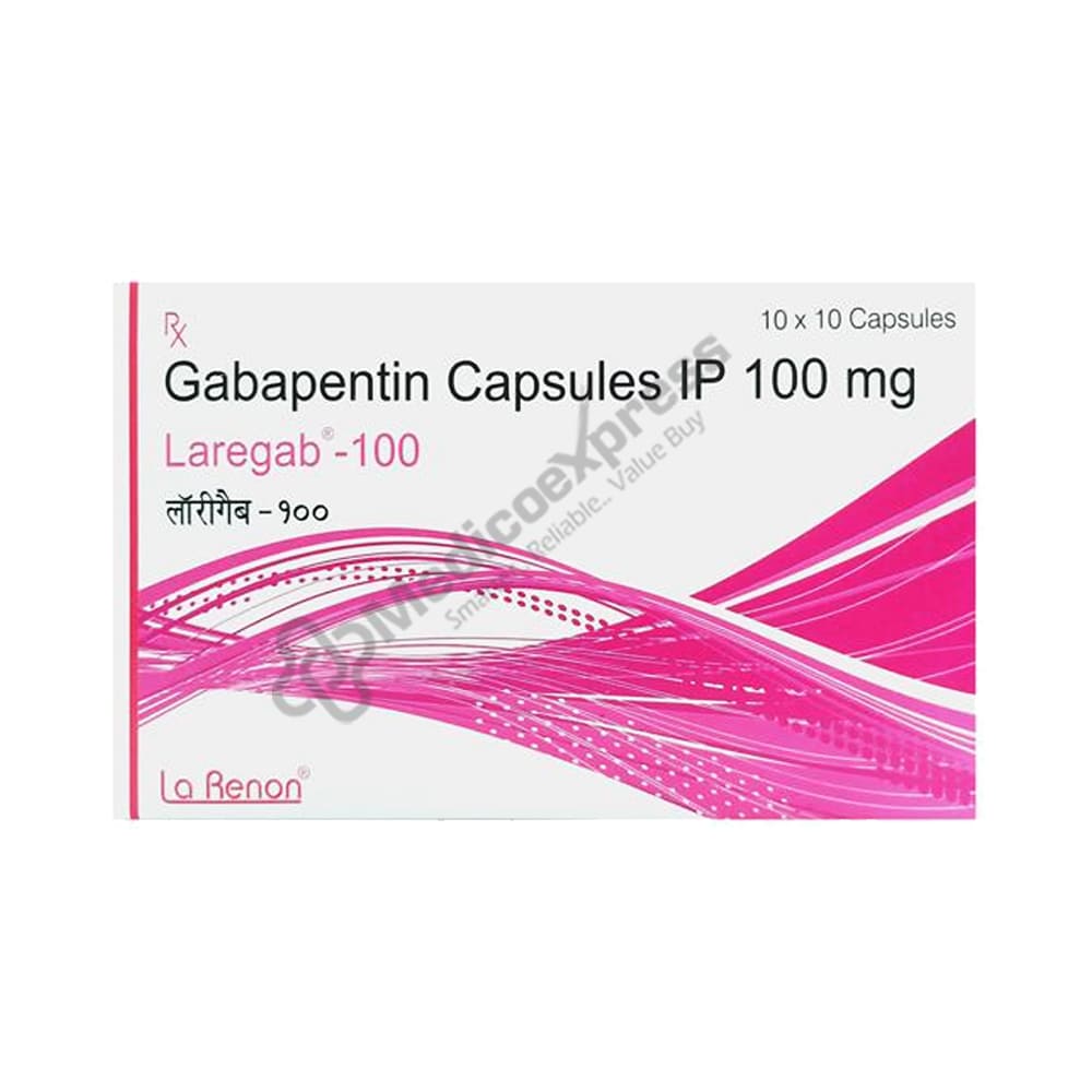 Laregab 100mg Capsule 10's