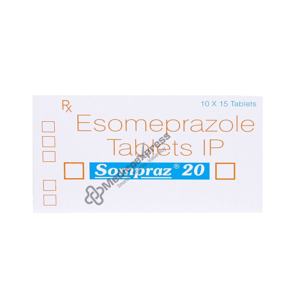 Sompraz 20mg Tablet 15'S