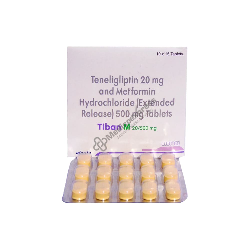Tiban M 20/500 mg Tablet 15's