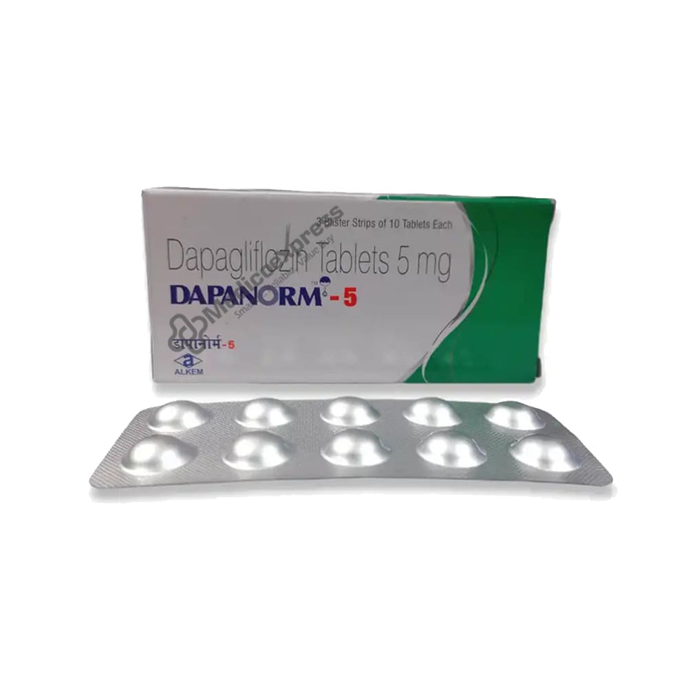 Dapanorm M 5 mg Tablet 10's