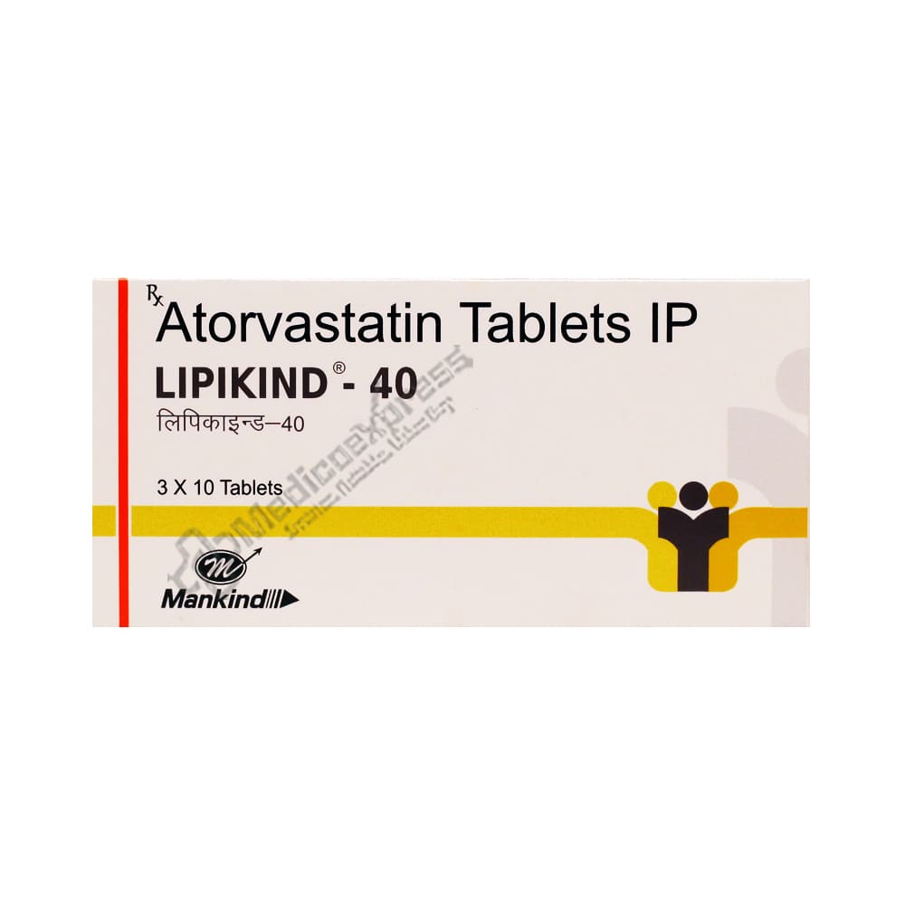 Lipikind 40 Tablet 10's