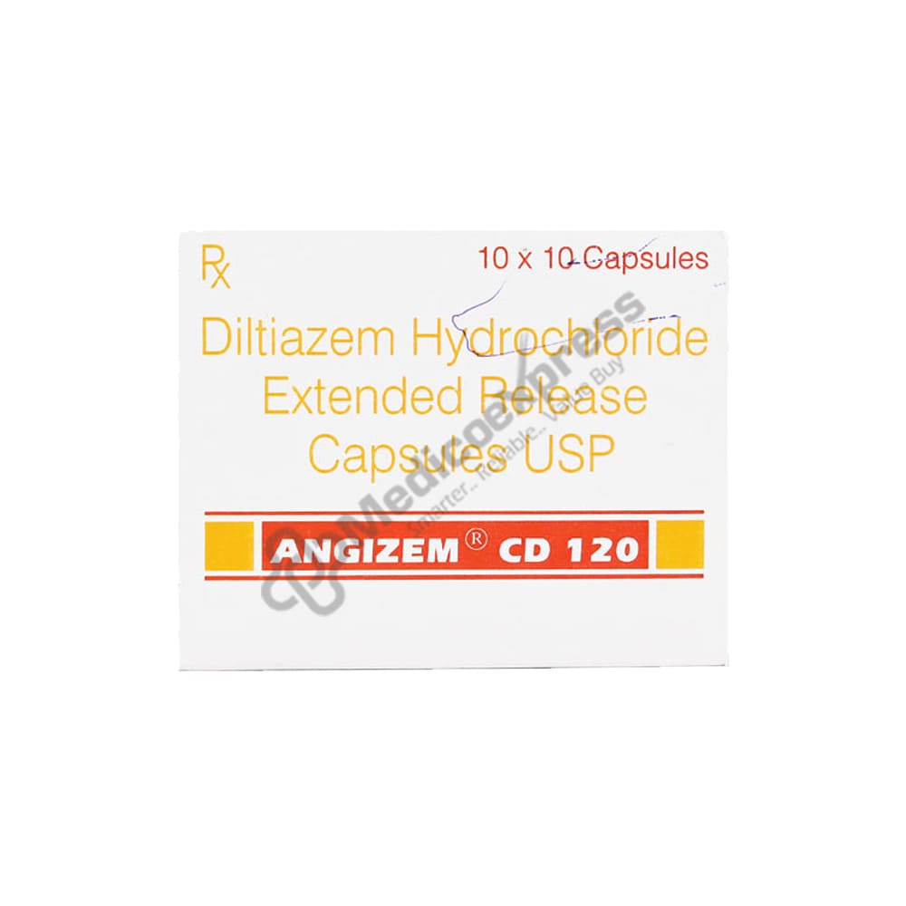 Angizem CD 120 Capsule 10's