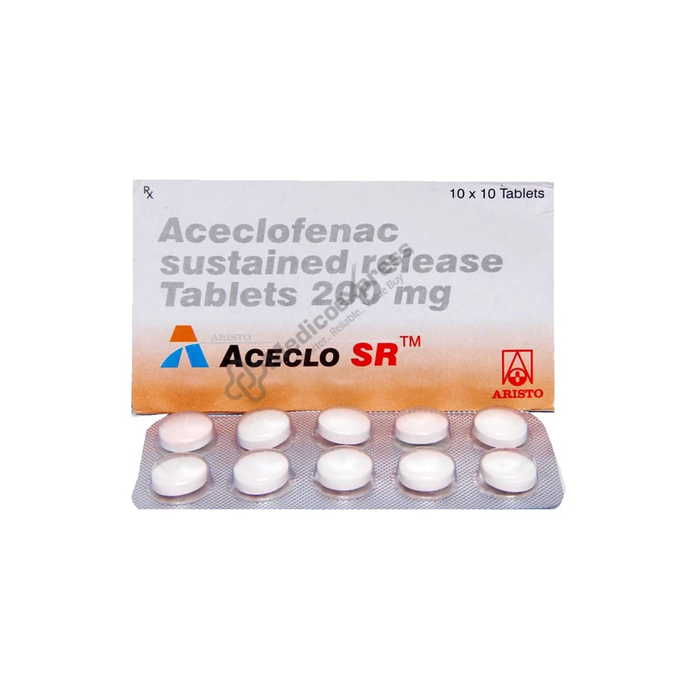 Aceclo Sr Tablet 10's