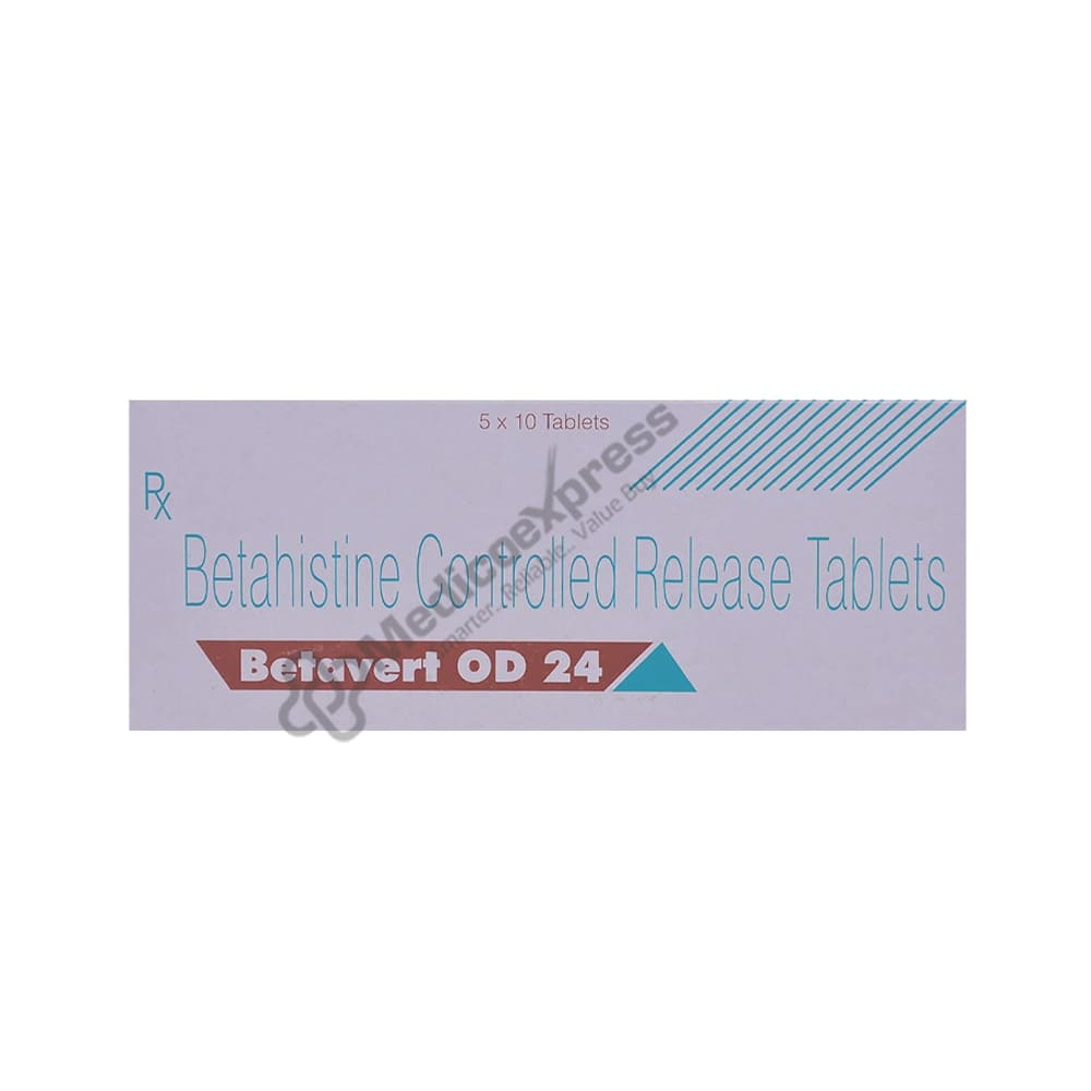 Betavert OD 24 Tablet 10's