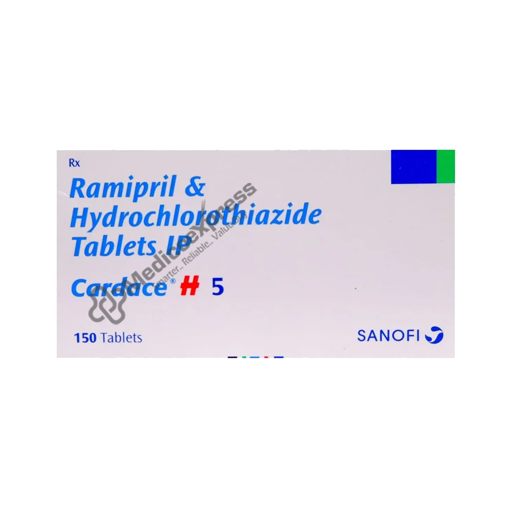 CARDACE H 5MG TAB 15S